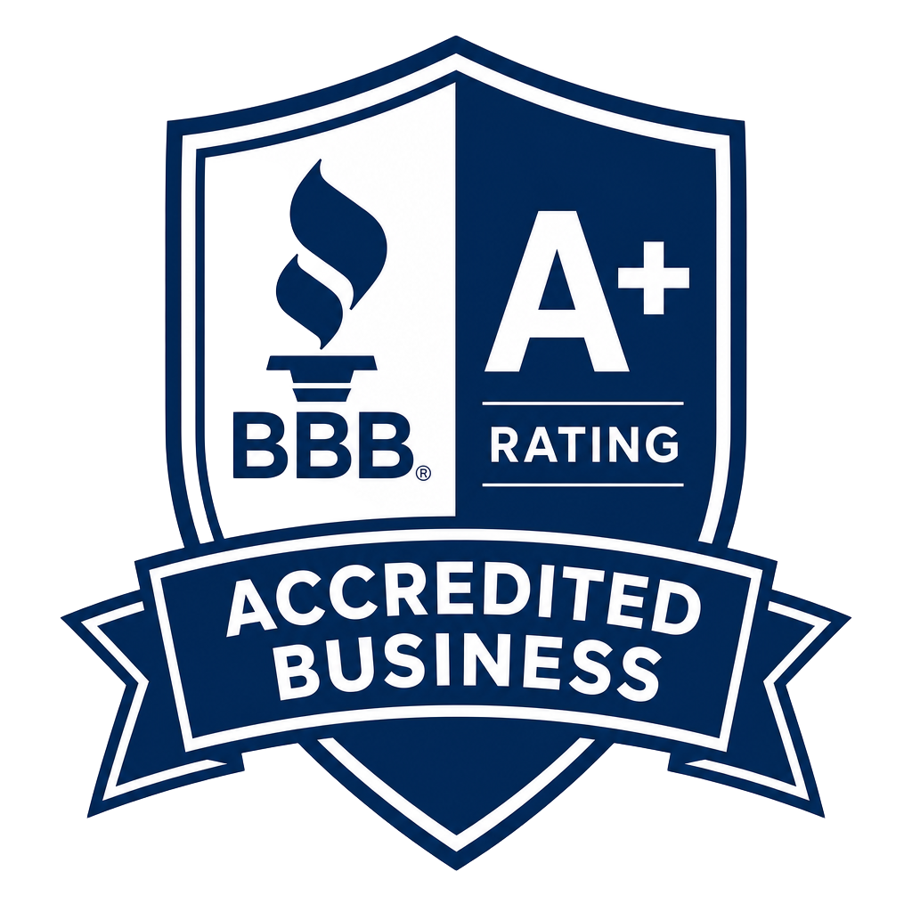 BBB Accredited Business A+ Rating